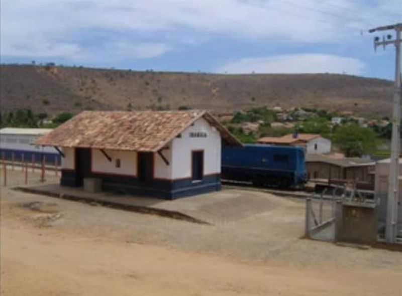 IRAMAIA-BA-ESTAO FERROVIRIA-FOTO:ESTAES FERROVIRIAS - IRAMAIA - BA