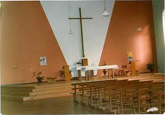 TAPIRA - PR  - IGREJA - INTERIOR - POR SILVIO ALCNTARA FERREIRA - TAPIRA - PR
