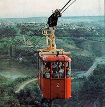 BONDE AREO (TELEFRICO), POR ANA LUCIA  - TELMACO BORBA - PR