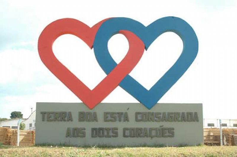 TERRA BOA-PR-MONUMENTO NA ENTRADA DA CIDADE-FOTO:WWW.TERRABOA.PR. - TERRA BOA - PR