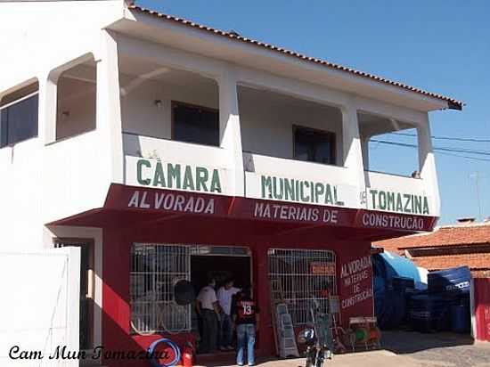 CMARA MUNICIPAL DE TOMAZINA-FOTO:APARECIDO FERRAZ - TOMAZINA - PR