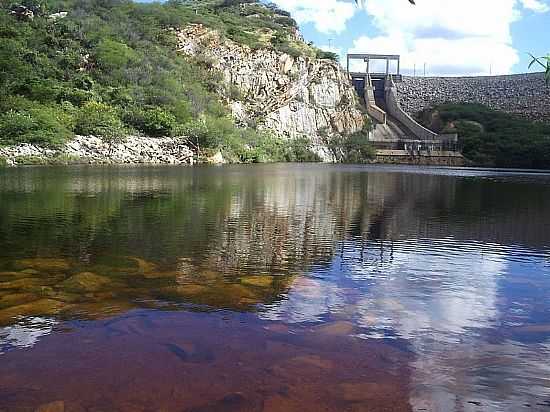 BARRAGEM DE MIRORS EM IREC-BA-FOTO:ERMESSON MOURA - IREC - BA