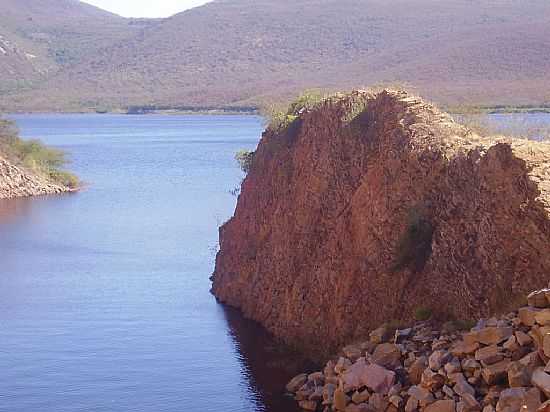 BARRAGEM DE MIRORS EM IREC-BA-FOTO:MMALENCAR - IREC - BA