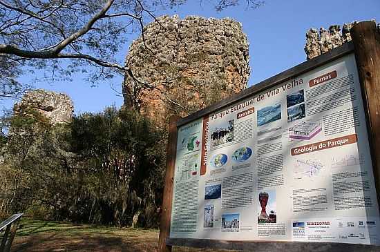 PARQUE ESTADUAL DE VILA VELHA - VILA VELHA - PR