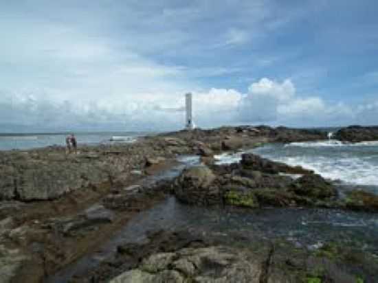 FAROL NA PRAIA DA CONCHA EM ITACAR-FOTO:JOSE GUSTAVO A. MURT - ITACAR - BA