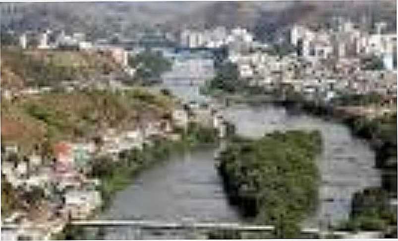 BARRA MANSA-RJ-RIO PARABA DO SUL E A CIDADE-FOTO:OGLOBO.GLOBO.COM  - BARRA MANSA - RJ
