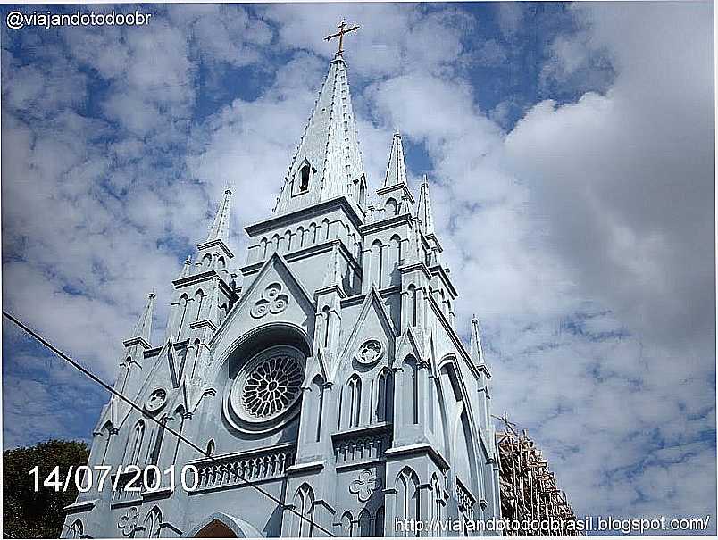 BOM JESUS DO ITABAPOANA-RJ-IGREJA DO SENHOR BOM JESUS CRUXIFICADO E IMACULADO CORAO-FOTO:SERGIO FALCETTI  - BOM JESUS DO ITABAPOANA - RJ