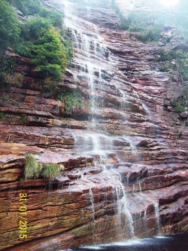 CACHOEIRA BOM JARDIM EM ITAET BAHIA COLONIA, POR VAL MARQUES - ITAET - BA