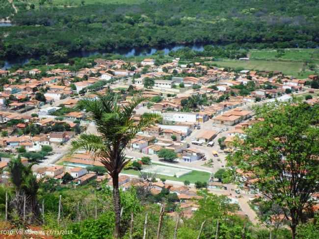 TURISMO: VISTA PANORMICA DO BAIRRO PAROQUIAL NO CENTRO DA CIDADE DE ITAET BAHIA, POR VAL MARQUES - ITAET - BA