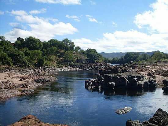 RIO PARAGUAU EM ITAET-BA-FOTO:RODRIGO ZANOTELLI - ITAET - BA