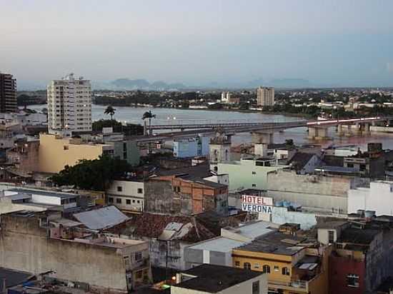 RIO PARABA E A CIDADE DE CAMPOS DOS GOYTACAZES-FOTO:URIAS E. TAKATOHI - CAMPOS DOS GOYTACAZES - RJ