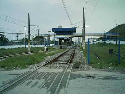 ESTAO FERROVIRIA
POR LUIZ AUGUSTO BARROSO  - CAMPOS ELSEOS - RJ