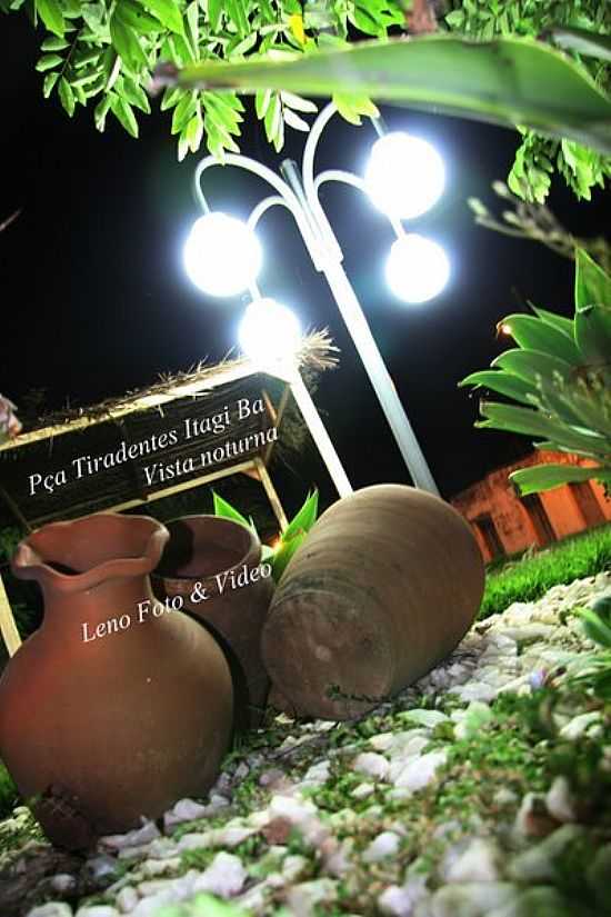 ITAG-BA-DETALHES DA PRAA TIRADENTES-FOTO:LENILTON - ITAGI - BA