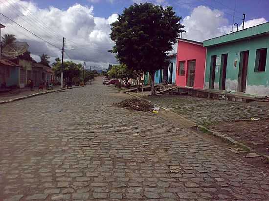 RUA DO CRUZEIRO EM COLNIA LEOPOLDINA-FOTO:LUIZ HERCULANO - COLNIA LEOPOLDINA - AL