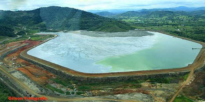 BARRAGEM DE REJEITOS DA MIRABELA EM ITAGIB - BA - ITAGIB - BA