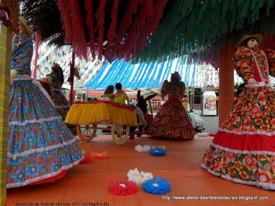 DECORAO DA FESTA DE SO JOO 2012- ITAGIB-BA, POR VIRGINIA CARRIERO - ITAGIB - BA