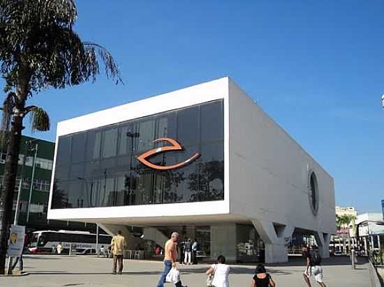 BIBLIOTECA MUNICIPAL,OBRA DE OSCAR NIEMAYER, EM DUQUE DE CAXIAS-FOTO:RN LATVIAN31 - DUQUE DE CAXIAS - RJ