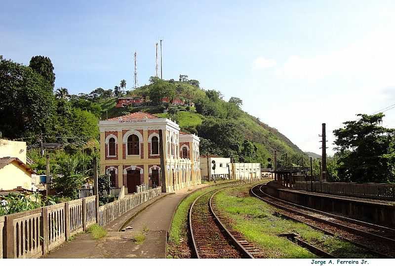 ENGENHEIRO PAULO DE FRONTIN-RJ-ESTAO FERROVIRIA-FOTO:JORGE A. FERREIRA JR  - ENGENHEIRO PAULO DE FRONTIN - RJ