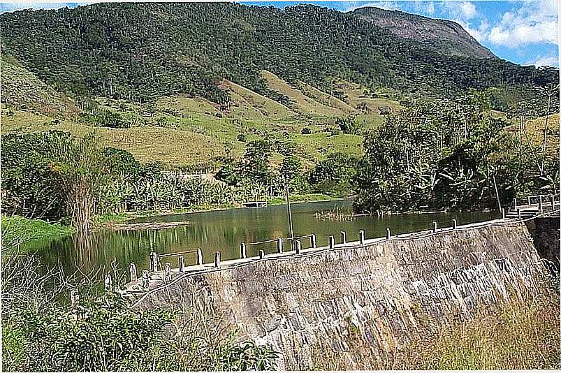 GLICRIO-RJ-BARRAGEM DA USINA VELHA-FOTO:NEWTON PAZ PERES  - GLICRIO - RJ