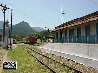 ESTAO FERROVIRIA-FOTO:LUIZ AUGUSTO BARROSO  - GUAPIMIRIM - RJ