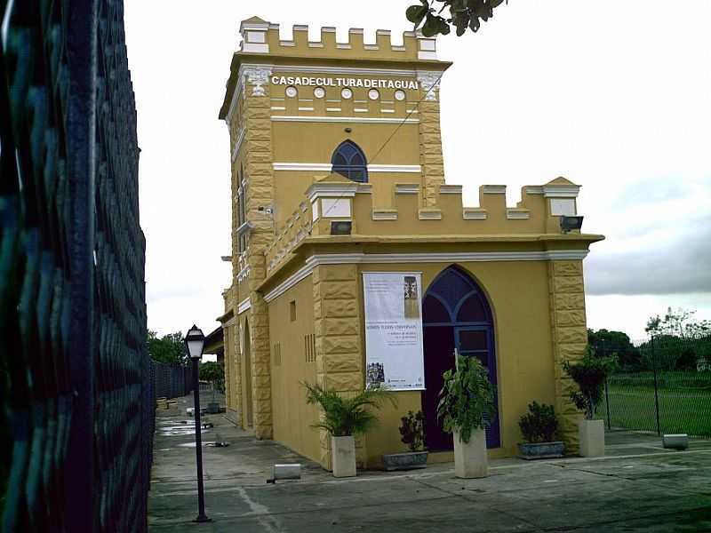 ITAGUA-RJ-ANTIGA ESTAO FERROVIRIA,ATUAL CASA DE CULTURA-FOTO:TONY BORRACH - ITAGUA - RJ