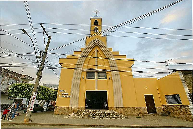 IGREJA MATRIZ DE SO BENEDITO, ITAPERUNA - POR SGTRANGEL  - ITAPERUNA - RJ