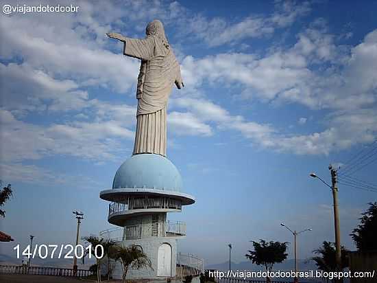 MIRANTE DO CRISTO REDENTOR EM ITAPERUNA-FOTO:SERGIO FALCETTI - ITAPERUNA - RJ