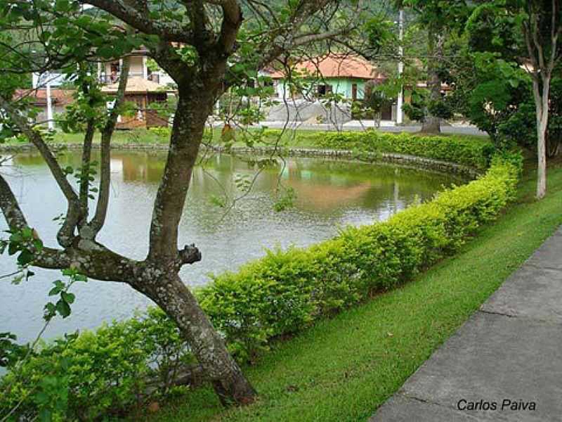 LUMIAR-RJ-LAGO NO CENTRO DA CIDADE-FOTO:WWW.ECOESTRADASERRAMAR.COM.BR - LUMIAR - RJ