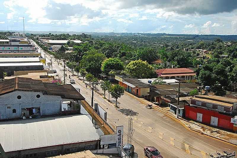 EPETACIOLNCIA-AC-AVENIDA PRINCIPAL-FOTO:JEZAFLU JESUS - EPITACIOLNDIA - AC