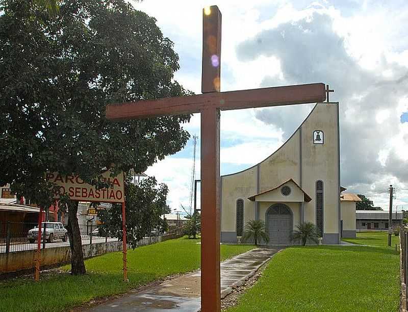 EPETACIOLNCIA-AC-PRAA DA MATRIZ DE SO SEBASTIO-FOTO:JEZAFLU JESUS - EPITACIOLNDIA - AC