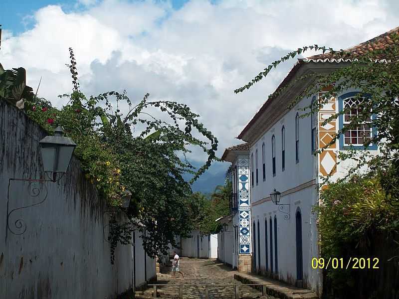 PARATY-RJ-RUA DA LAPA-FOTO:JOSUE MARINHO - PARATY - RJ