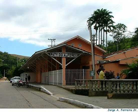 ESTAO FERROVIRIA DE PATY DO ALFERES-RJ-FOTO:JORGE A. FERREIRA JR - PATY DO ALFERES - RJ