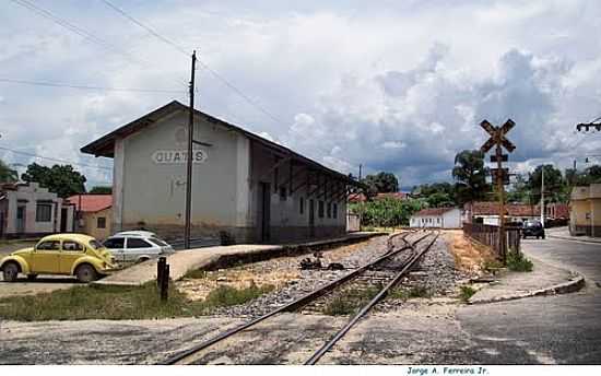 ESTAO FERROVIRIA DE QUATS-RJ-FOTO:JORGE A. FERREIRA JR - QUATIS - RJ