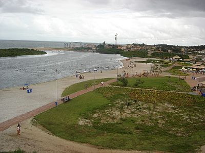 LAGOA DE IRIRI E O MAR, POR ROSEMERI CARVALHO - RIO DAS OSTRAS - RJ