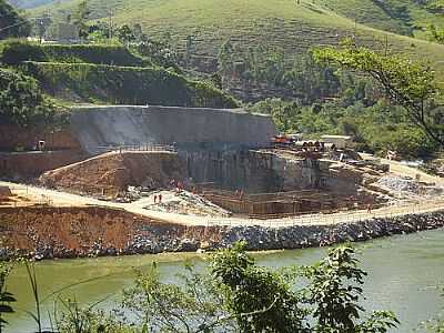 CONSTRUO DA CASA DAS MQUINAS DA USINA.  - ROSAL - RJ