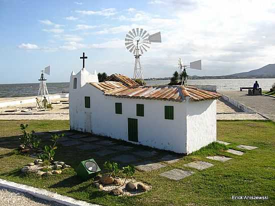 IGREJA EM MINIATURA EM SO PEDRO DA ALDEIA-RJ-FOTO:ERICK ANISZEWSKI - SO PEDRO DA ALDEIA - RJ