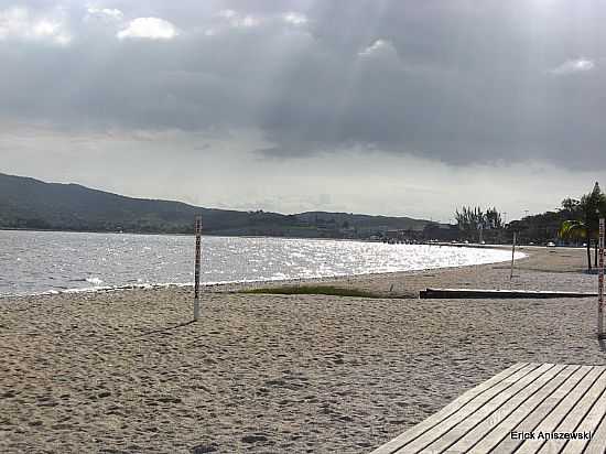 LAGOA DE ARARUAMA EM SO PEDRO DA ALDEIA-RJ-FOTO:ERICK ANISZEWSKI - SO PEDRO DA ALDEIA - RJ