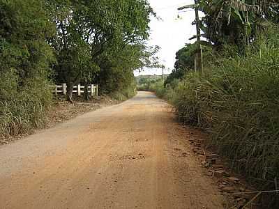 ESTRADA DE TERRA-FOTO:EDNA BARROS  - VARGEM ALEGRE - RJ