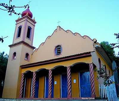 IGREJA STA FILOMENA, POR MESSIAS C. CORREIA - VARRE-SAI - RJ