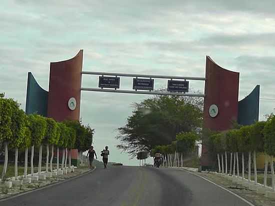 ENTRADA DA CIDADE DE ANTNIO MARTINS-FOTO:DED DE Z LUCA - ANTNIO MARTINS - RN