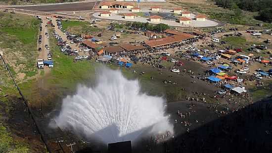 BARRAGEM DA SANTA CRUZ EM APODI-RN-FOTO:MARCOS-DF - APODI - RN