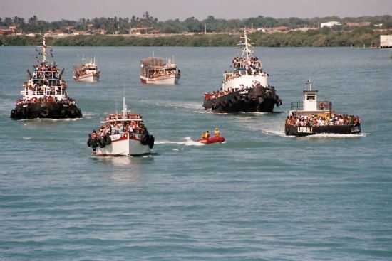 PROCISSO N.S.NAVEGANTES, POR LAURO DUARTE - AREIA BRANCA - RN