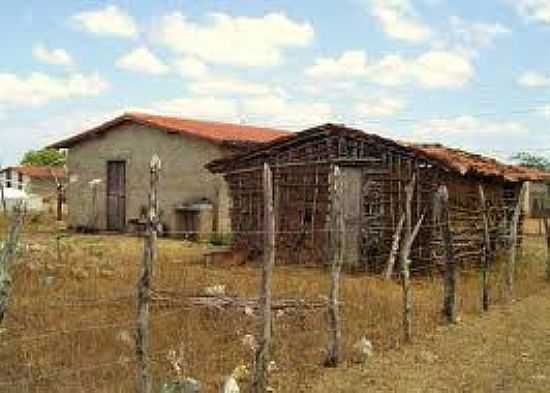 CASAS EM REA RURAL-FOTO:BANDEIRACIENTIFICA.COM.BR - BENTO FERNANDES - RN