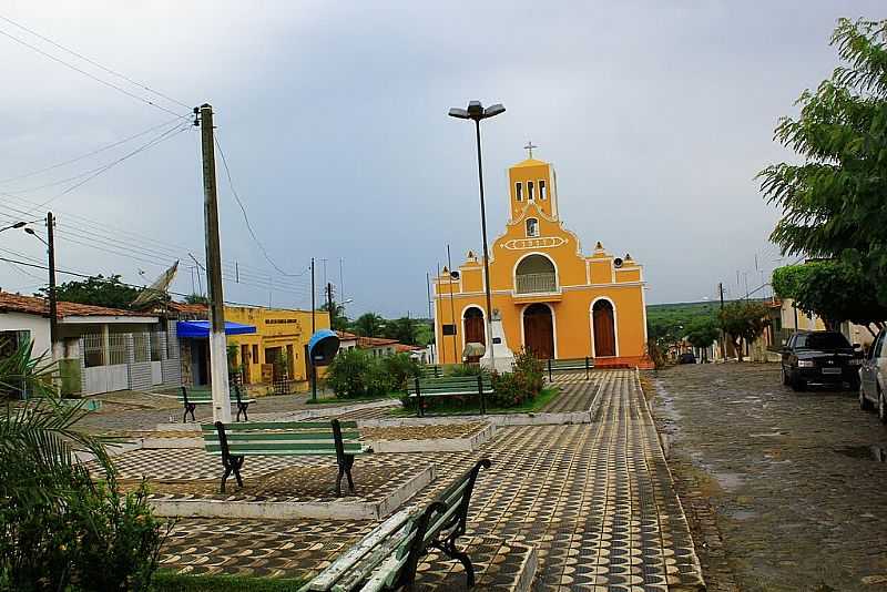 BOM JESUS-RN-PRAA E IGREJA MATRIZ-FOTO:WILSON ALCARAS - BOM JESUS - RN