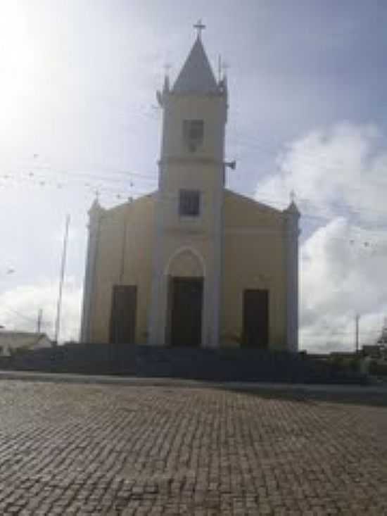 IGREJA DE N.SRA.DO AMPARO EM CORONEL EZEQUIEL-FOTO:WASHINGTON LUIZ FREI - CORONEL EZEQUIEL - RN