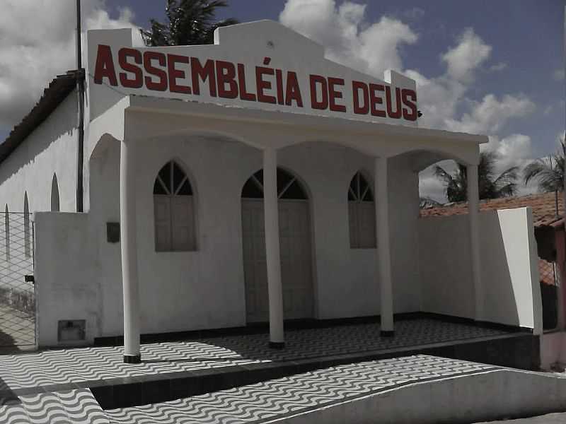 CRREGO DE SO MATEUS-RN-IGREJA DA ASSEMBLIA DE DEUS-FOTO:JUCI GOMES - CRREGO DE SO MATEUS - RN