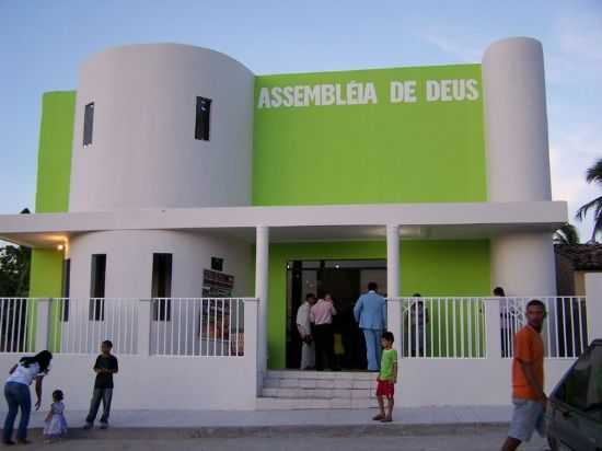 IGREJA ASSEMBLIA DE DEUS (SEDE), POR MARIO BARBOSA DA SILVA - ITAPICURU - BA