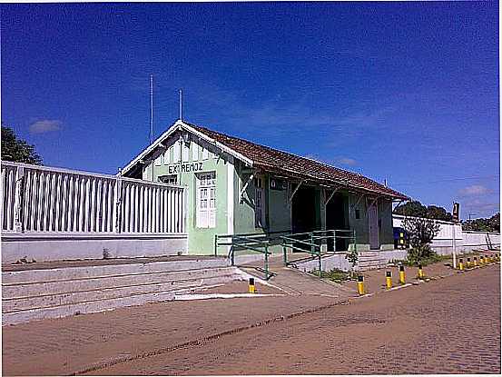 ESTAO FERROVIRIA DE EXTREMOZ-RN-FOTO:AMARILDO VARELA - EXTREMOZ - RN