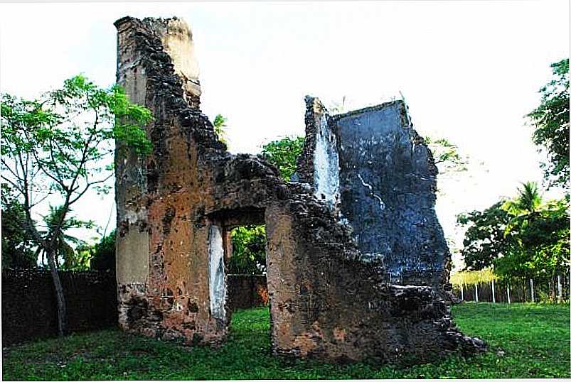 EXTREMOZ-RN-RUINAS DA ANTIGA IGREJA JESUITA - EXTREMOZ - RN