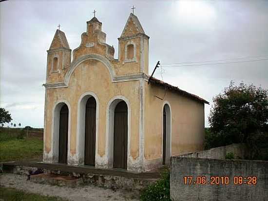 IGREJA EM GAMELEIRA-FOTO:WASHINGTON@SILVA - GAMELEIRA - RN